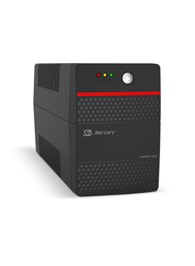 Mercury Maverick 1550VA/930W UPS, Offline, 4 Universal Sockets, 2x 8.2AH Battery - Image 1